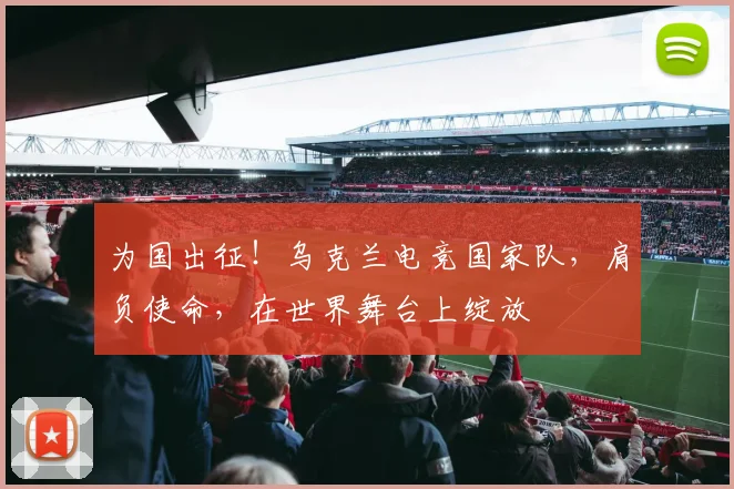 为国出征!乌克兰电竞国家队,肩负使命,在世界舞台上绽放